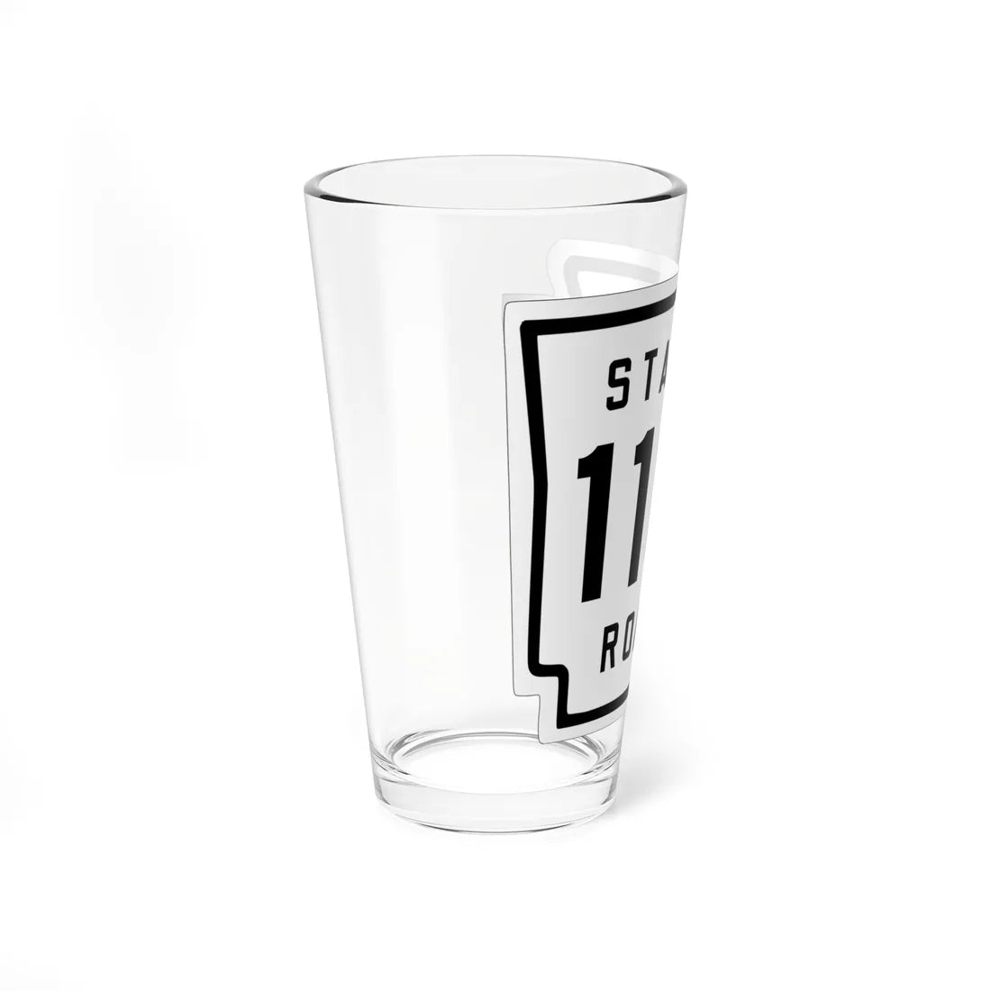Arkansas 116 1926 (Arkansas) (Road Sign) Pint Glass 16oz - Go Mug Yourself