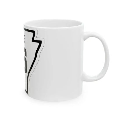 Arkansas 116 1926 (Arkansas) (Road Sign) White Coffee Mug - Go Mug Yourself