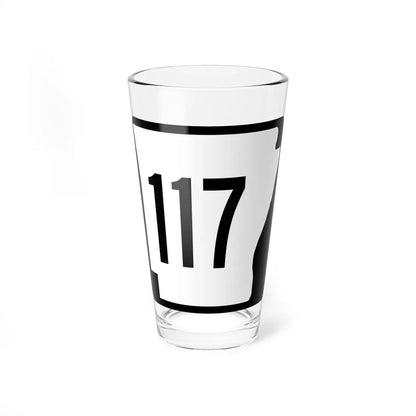 Arkansas 117 1970 (Arkansas) (Road Sign) Pint Glass 16oz 16oz - Go Mug Yourself