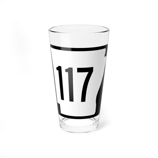 Arkansas 117 1970 (Arkansas) (Road Sign) Pint Glass 16oz 16oz - Go Mug Yourself