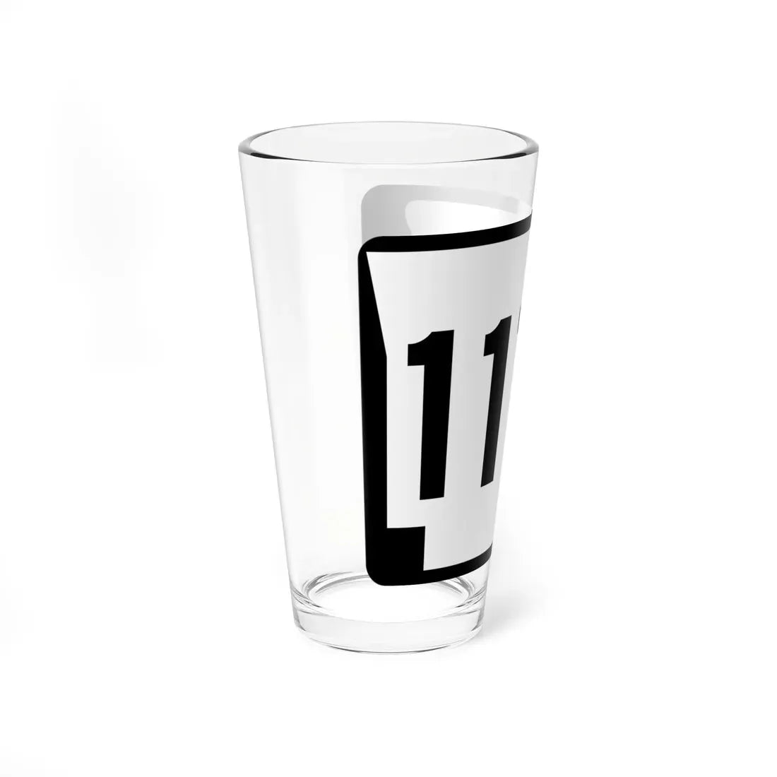 Arkansas 117S (Arkansas) (Road Sign) Pint Glass 16oz - Go Mug Yourself