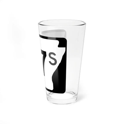 Arkansas 117S (Arkansas) (Road Sign) Pint Glass 16oz - Go Mug Yourself