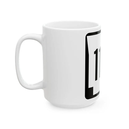 Arkansas 119 1970 (Arkansas) (Road Sign) White Coffee Mug - Go Mug Yourself