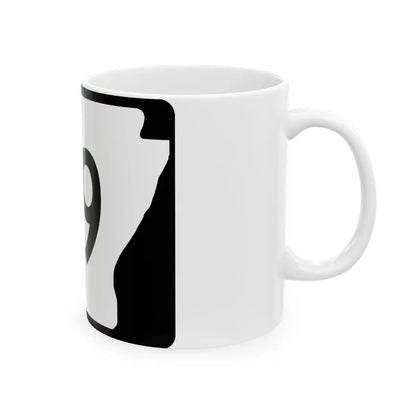 Arkansas 119 (Arkansas) (Road Sign) White Coffee Mug - Go Mug Yourself