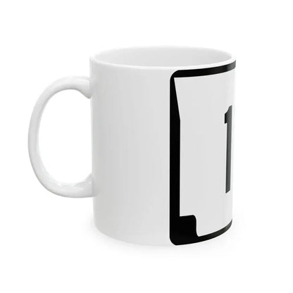 Arkansas 11S (Arkansas) (Road Sign) White Coffee Mug - Go Mug Yourself