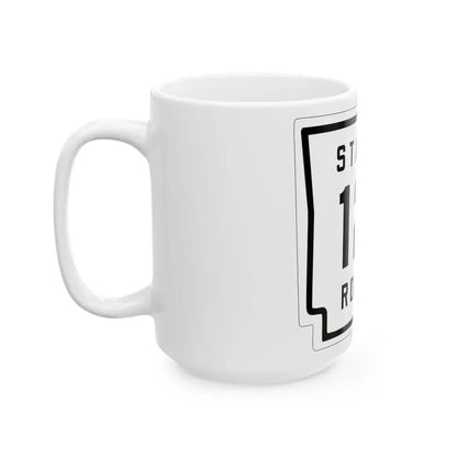 Arkansas 12 1926 (Arkansas) (Road Sign) White Coffee Mug - Go Mug Yourself