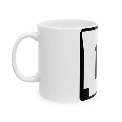 Arkansas 12 (Arkansas) (Road Sign) White Coffee Mug - Go Mug Yourself
