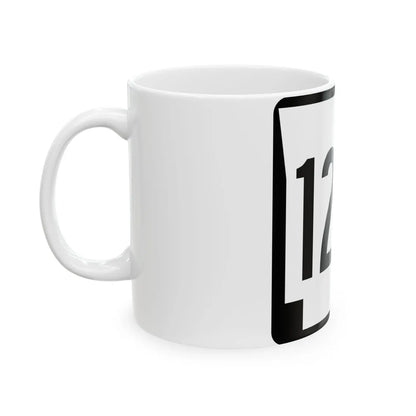 Arkansas 120 1970 (Arkansas) (Road Sign) White Coffee Mug - Go Mug Yourself