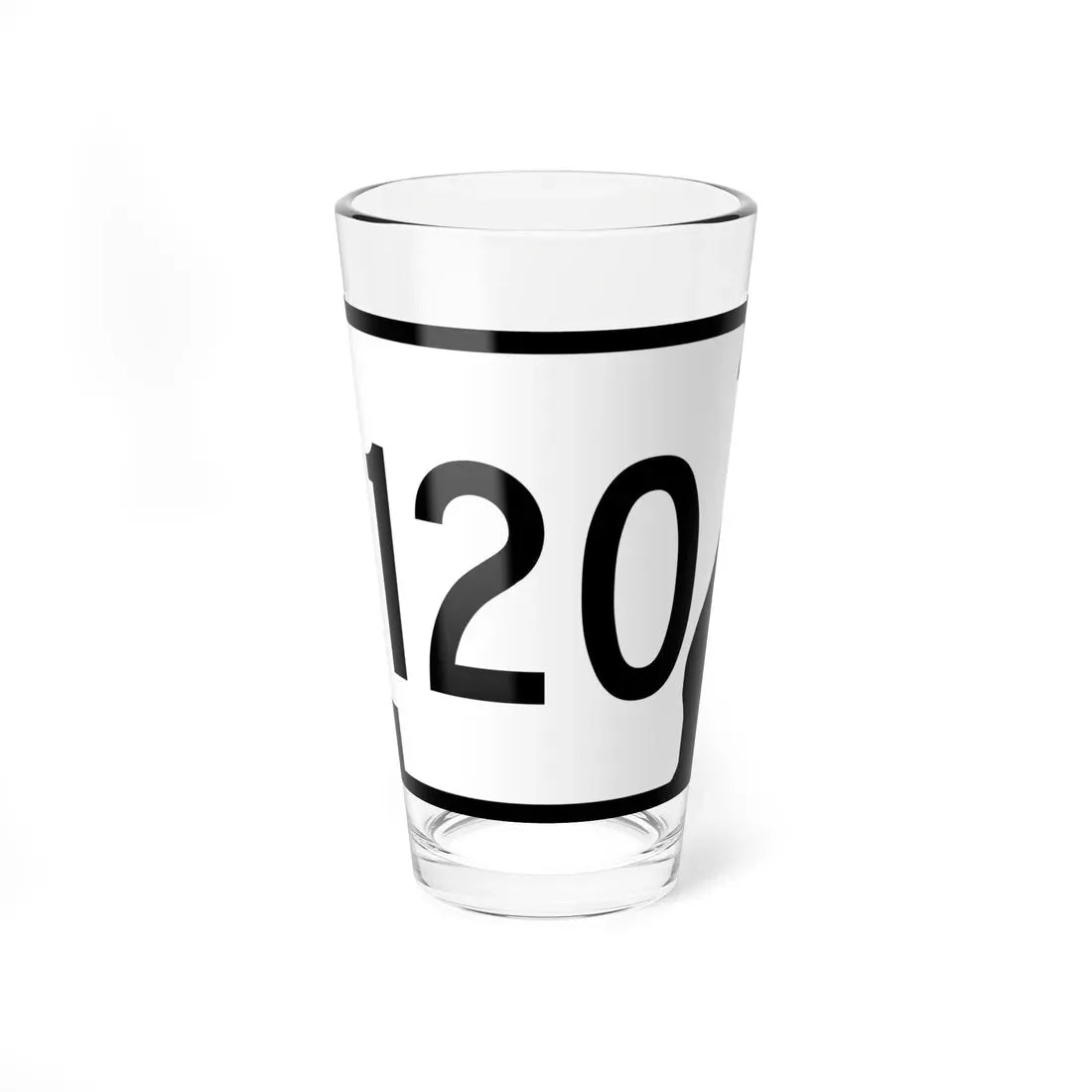 Arkansas 120 (Arkansas) (Road Sign) Pint Glass 16oz 16oz - Go Mug Yourself