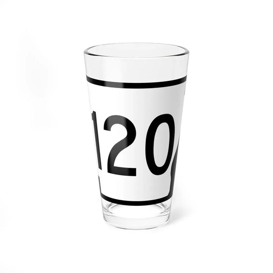 Arkansas 120 (Arkansas) (Road Sign) Pint Glass 16oz 16oz - Go Mug Yourself