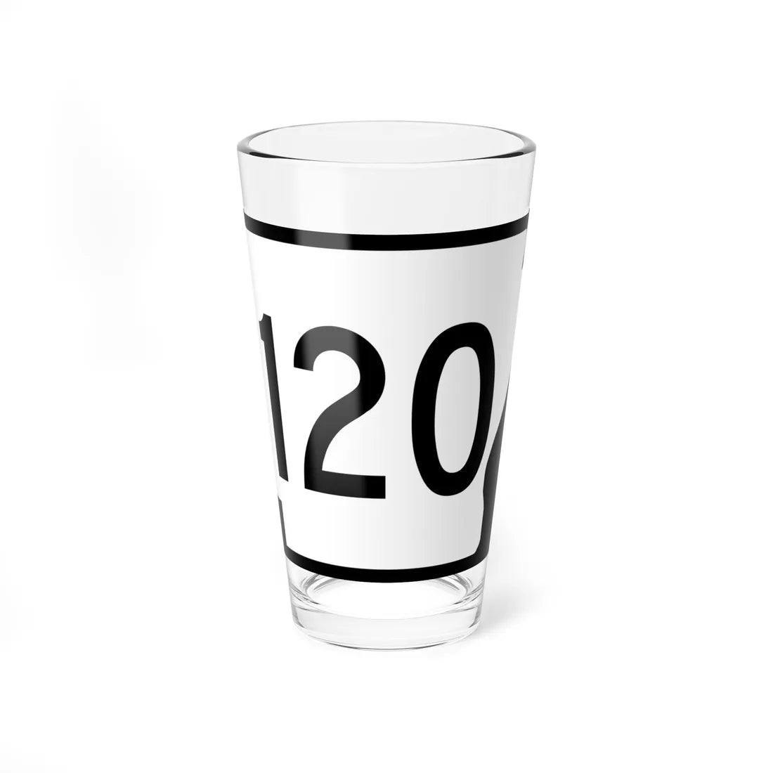Arkansas 120 (Arkansas) (Road Sign) Pint Glss 16oz 16oz - Go Mug Yourself