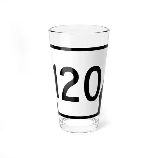 Arkansas 120 (Arkansas) (Road Sign) Pint Glss 16oz 16oz - Go Mug Yourself