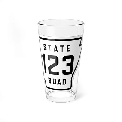 Arkansas 123 1926 (Arkansas) (Road Sign) Pint Glass 16oz 16oz - Go Mug Yourself