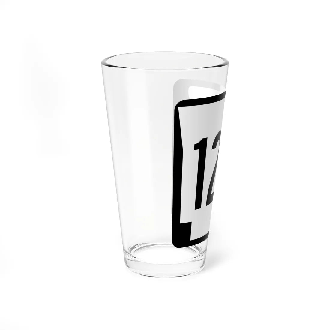 Arkansas 123 1970 (Arkansas) (Road Sign) Pint Glass 16oz - Go Mug Yourself
