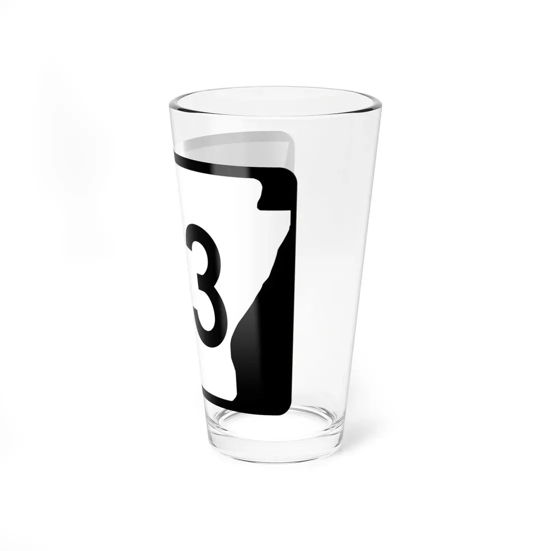 Arkansas 123 (Arkansas) (Road Sign) Pint Glass 16oz - Go Mug Yourself