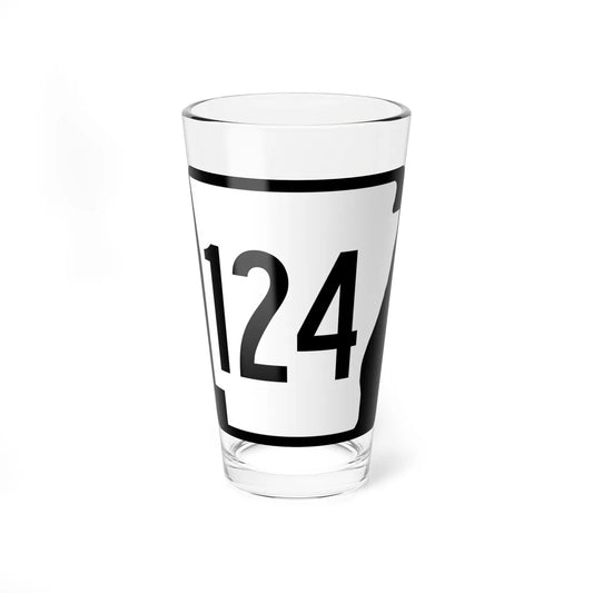 Arkansas 124 1970 (Arkansas) (Road Sign) Pint Glass 16oz 16oz - Go Mug Yourself