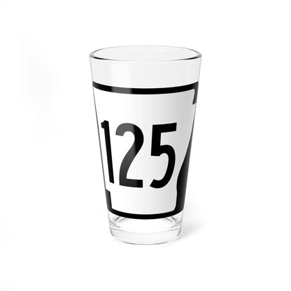 Arkansas 125 1970 (Arkansas) (Road Sign) Pint Glass 16oz 16oz - Go Mug Yourself