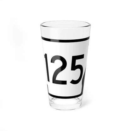 Arkansas 125 (Arkansas) (Road Sign) Pint Glass 16oz 16oz - Go Mug Yourself