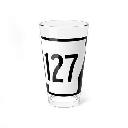 Arkansas 127 1970 (Arkansas) (Road Sign) Pint Glass 16oz 16oz - Go Mug Yourself