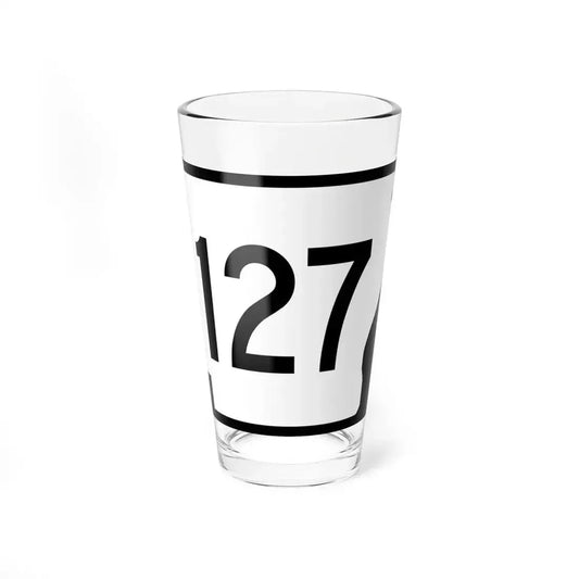 Arkansas 127 (Arkansas) (Road Sign) Pint Glass 16oz 16oz - Go Mug Yourself