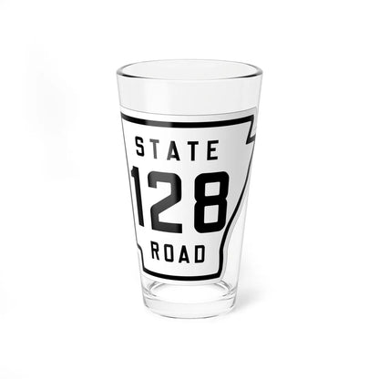 Arkansas 128 1926 (Arkansas) (Road Sign) Pint Glass 16oz 16oz - Go Mug Yourself