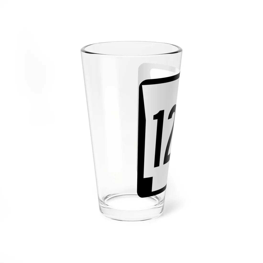 Arkansas 129 1970 (Arkansas) (Road Sign) Pint Glass 16oz - Go Mug Yourself