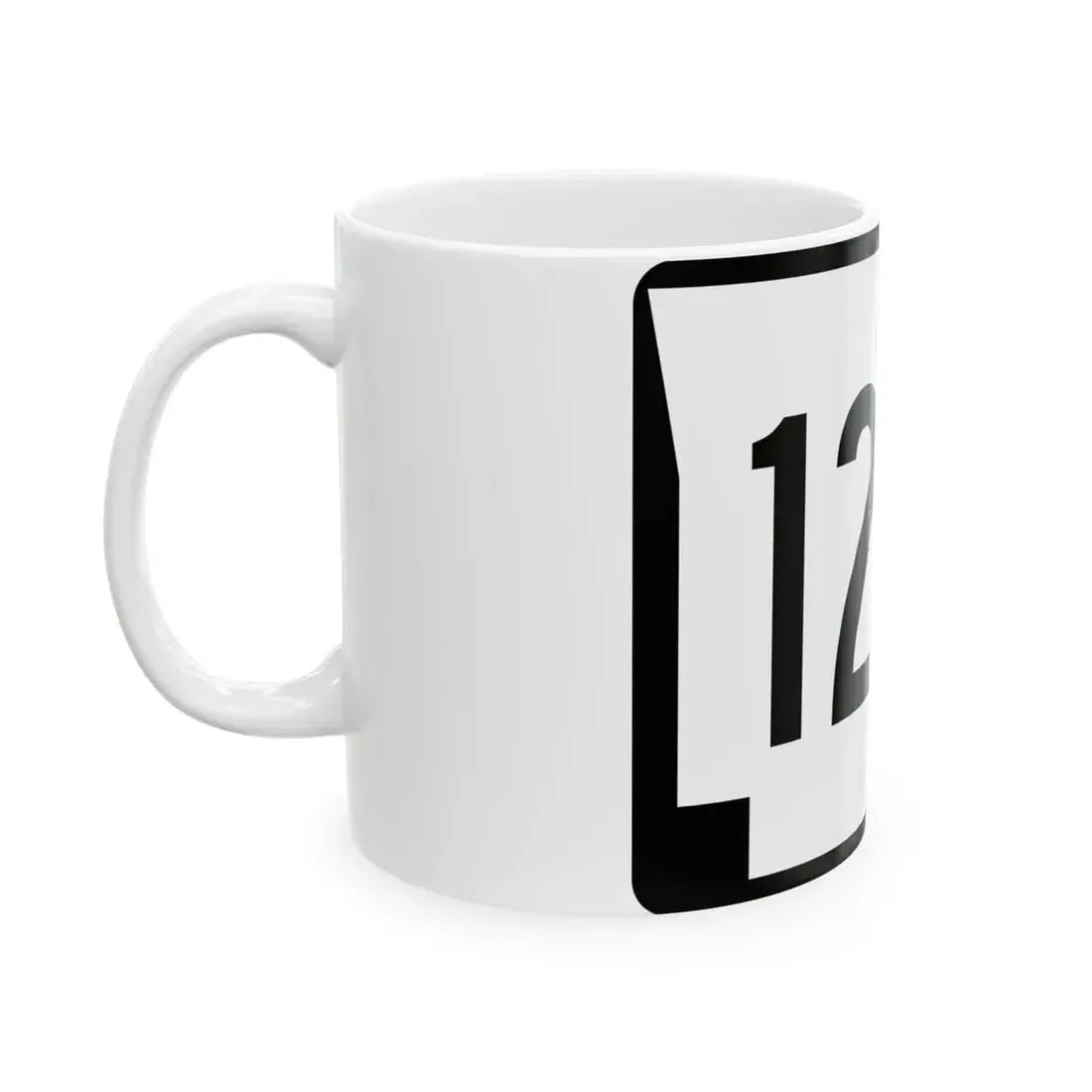Arkansas 129B (Arkansas) (Road Sign) White Coffee Mug - Go Mug Yourself
