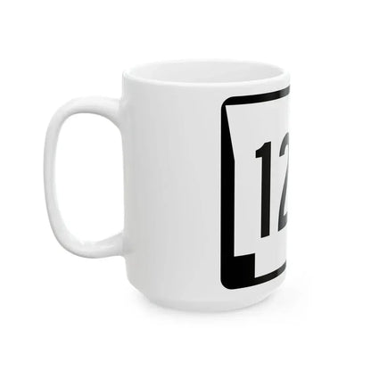 Arkansas 129B (Arkansas) (Road Sign) White Coffee Mug - Go Mug Yourself