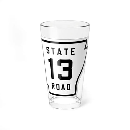 Arkansas 13 1926 (Arkansas) (Road Sign) Pint Glass 16oz 16oz - Go Mug Yourself