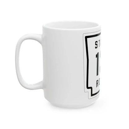 Arkansas 13 1926 (Arkansas) (Road Sign) White Coffee Mug - Go Mug Yourself