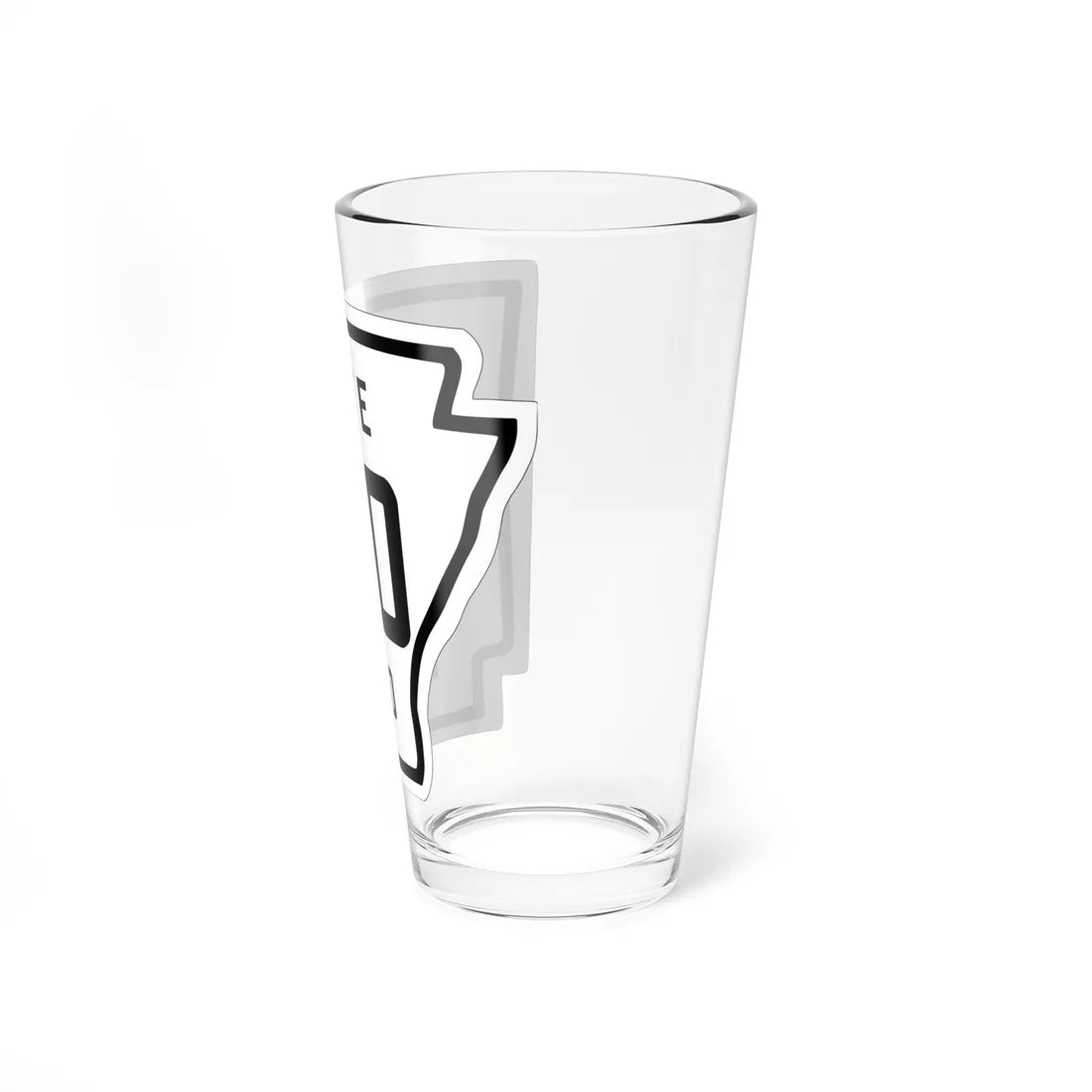 Arkansas 130 1926 (Arkansas) (Road Sign) Pint Glass 16oz - Go Mug Yourself