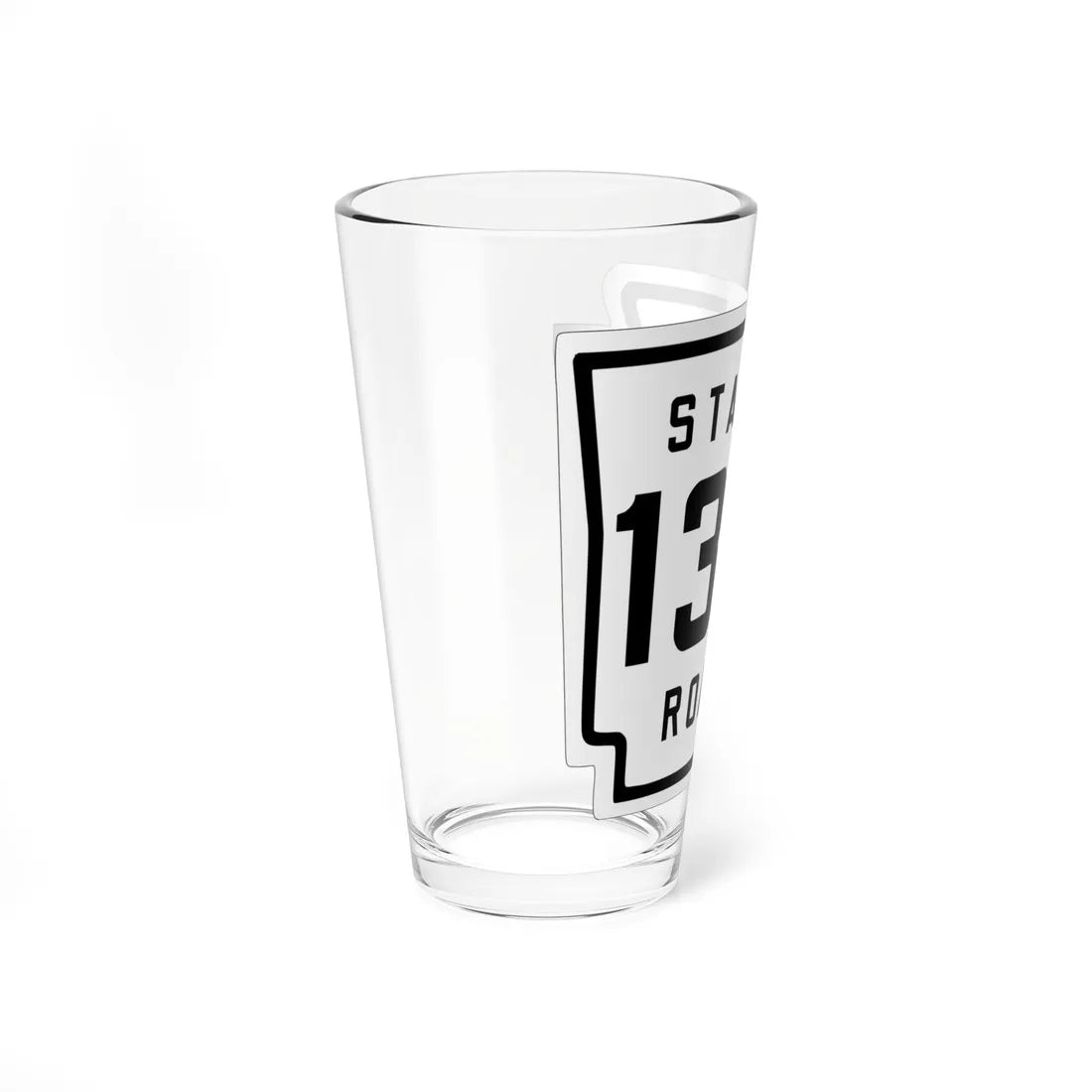 Arkansas 132 1926 (Arkansas) (Road Sign) Pint Glss 16oz - Go Mug Yourself