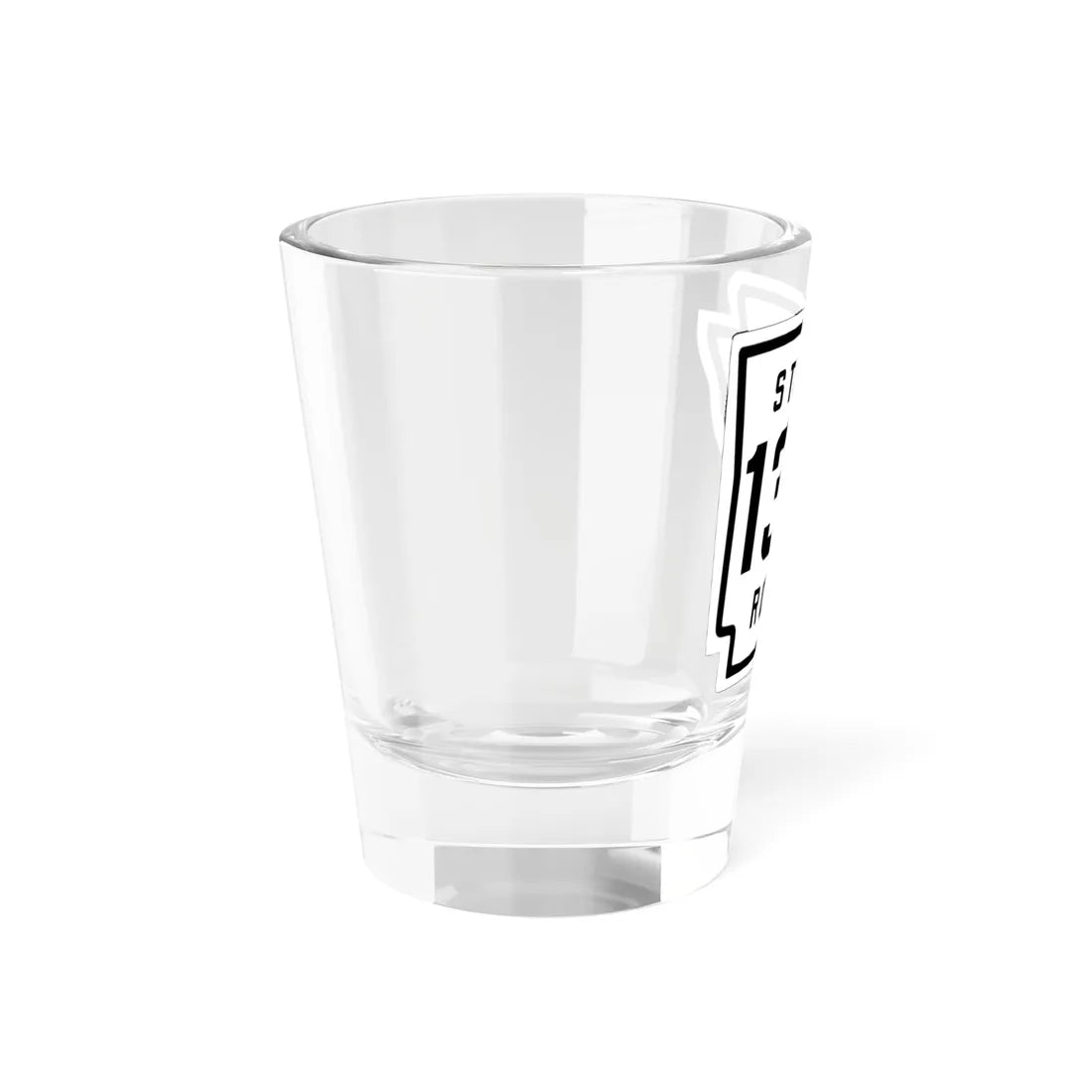 Arkansas 132 1926 (Arkansas) (Road Sign) Shot Glass 1.5oz - Go Mug Yourself