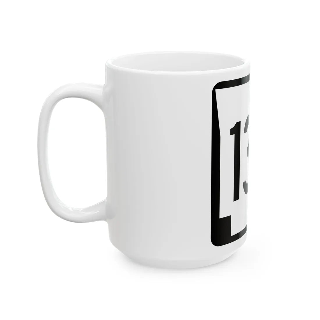 Arkansas 132 1970 (Arkansas) (Road Sign) White Coffee Mug - Go Mug Yourself