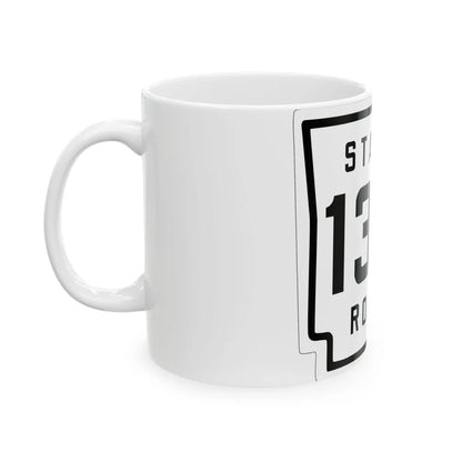 Arkansas 133 1926 (Arkansas) (Road Sign) White Coffee Mug - Go Mug Yourself