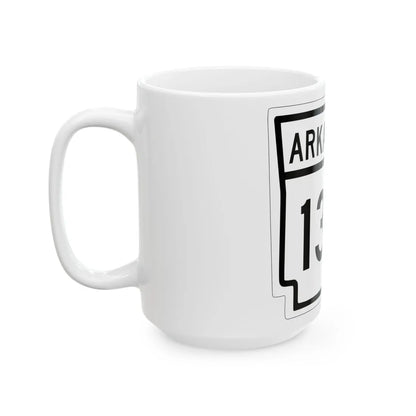 Arkansas 133 1948 (Arkansas) (Road Sign) White Coffee Mug - Go Mug Yourself