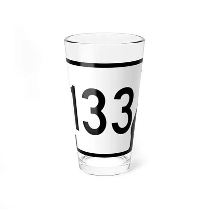 Arkansas 133 (Arkansas) (Road Sign) Pint Glass 16oz 16oz - Go Mug Yourself