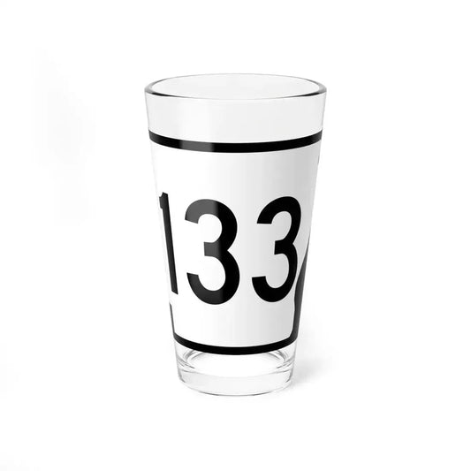 Arkansas 133 (Arkansas) (Road Sign) Pint Glass 16oz 16oz - Go Mug Yourself