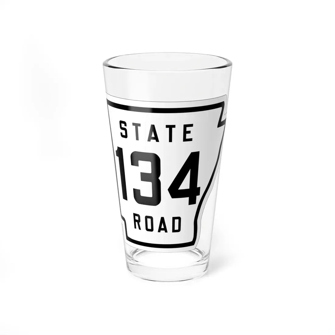 Arkansas 134 1926 (Arkansas) (Road Sign) Pint Glass 16oz 16oz - Go Mug Yourself