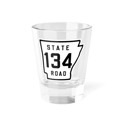 Arkansas 134 1926 (Arkansas) (Road Sign) Shot Glass 1.5oz 1.5oz - Go Mug Yourself