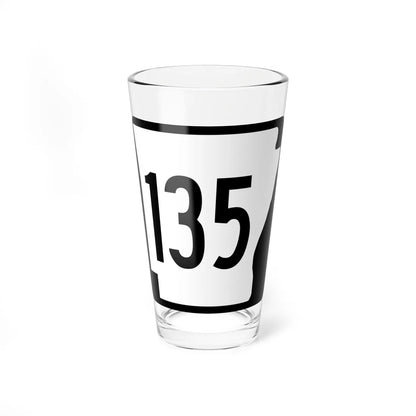 Arkansas 135 1970 (Arkansas) (Road Sign) Pint Glss 16oz 16oz - Go Mug Yourself