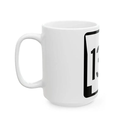 Arkansas 135 1970 (Arkansas) (Road Sign) White Coffee Mug - Go Mug Yourself