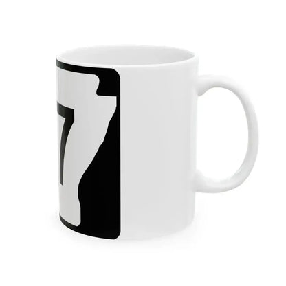 Arkansas 137 (Arkansas) (Road Sign) White Coffee Mug - Go Mug Yourself
