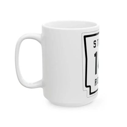 Arkansas 14 1926 (Arkansas) (Road Sign) White Coffee Mug - Go Mug Yourself