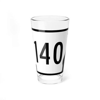 Arkansas 140 (Arkansas) (Road Sign) Pint Glass 16oz 16oz - Go Mug Yourself