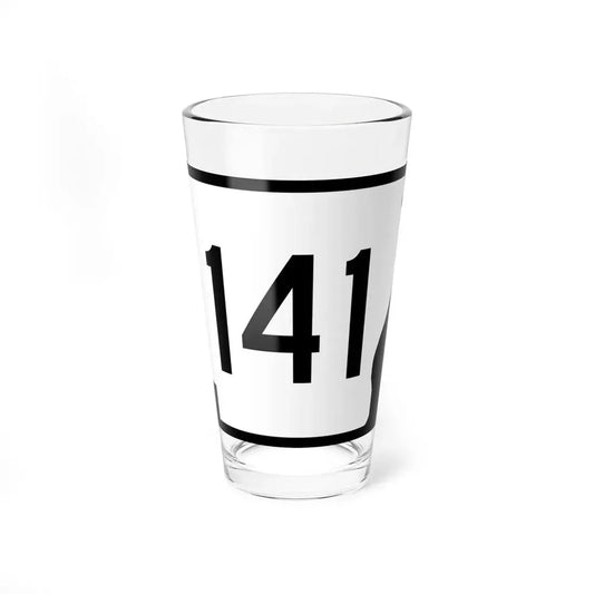 Arkansas 141 (Arkansas) (Road Sign) Pint Glss 16oz 16oz - Go Mug Yourself