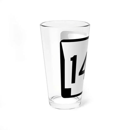 Arkansas 144 (Arkansas) (Road Sign) Pint Glss 16oz - Go Mug Yourself