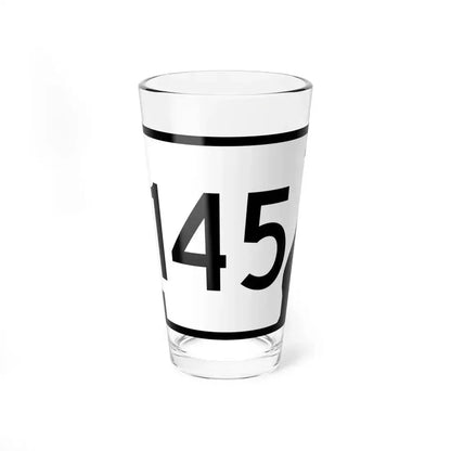 Arkansas 145 (Arkansas) (Road Sign) Pint Glass 16oz 16oz - Go Mug Yourself