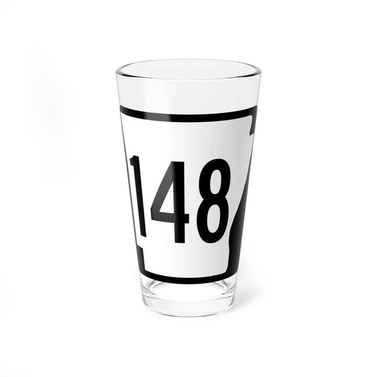 Arkansas 148 1970 (Arkansas) (Road Sign) Pint Glass 16oz 16oz - Go Mug Yourself