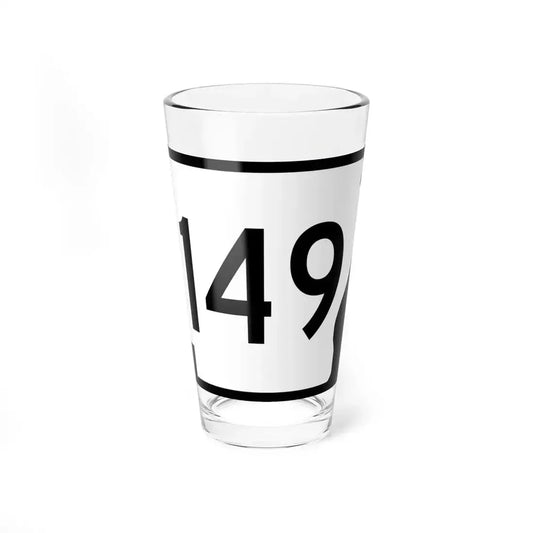 Arkansas 149 (Arkansas) (Road Sign) Pint Glass 16oz 16oz - Go Mug Yourself